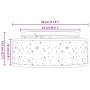 Lámparas de Techo con Pantalla Estrellada Negra Ø 30 cm Tela E27 de , Lámparas - Ref: Foro24-42001210, Precio: 34,27 €, Descu...