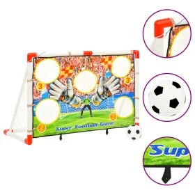 Kinderfußballtor mit Torwand 120x51x77,5 cm von vidaXL, Fußballtore - Ref: Foro24-80344, Preis: 39,47 €, Rabatt: %