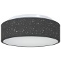 Luzes de Techo con Pantalla Estrellada Negra Ø 38 cm Tela E27 by , Lamps - Ref: Foro24-42001214, Price: 42,17 €, Discount: %