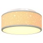 Lámparas de Techo con Pantalla Estrellada Gris Ø 30 cm Tela E27 by , Lamps - Ref: Foro24-42001212, Price: 34,27 €, Discount: %