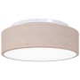Luces de Techo con Pantalla Estrellada Taupe Ø 38 cm Tela E27 by , Lamps - Ref: Foro24-42001217, Price: 42,17 €, Discount: %