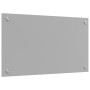 Luz de Salpicadero de Cocina Gris Claro 70x40x0,6 cm Vidrio Templado von , Küchengeräte und Utensilien - Ref: Foro24-42001226...