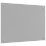 Luz de Salpicadero de Cocina Gris Claro 70x50x0,6 cm Vidrio Templado de , Herramientas y utensilios de cocina - Ref: Foro24-4...