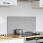 Luz de Salpicadero de Cocina Gris Claro 80x40x0,6 cm Vidrio Templado von , Küchengeräte und Utensilien - Ref: Foro24-42001229...