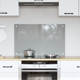 Panel de Cocina Gris Claro 80x50x0,6 cm de Vidrio Templado von , Küchengeräte und Utensilien - Ref: Foro24-42001230, Preis: 4...
