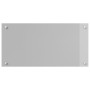 Luz de Salpicadero de Cocina Gris Claro 80x40x0,6 cm Vidrio Templado von , Küchengeräte und Utensilien - Ref: Foro24-42001229...