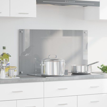 Luz de Salpicadero de Cocina Gris Claro 90x50x0.6 cm Vidrio Templado von , Küchengeräte und Utensilien - Ref: Foro24-42001233...