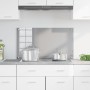Luz de Salpicadero de Cocina Gris Claro 90x50x0.6 cm Vidrio Templado von , Küchengeräte und Utensilien - Ref: Foro24-42001233...