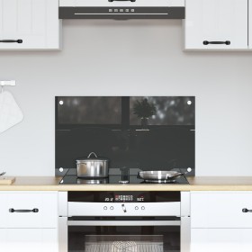 Fondo de Cocina Gris Oscuro 70x40x0,6 cm Vidrio Templado von , Küchengeräte und Utensilien - Ref: Foro24-42001238, Preis: 28,...