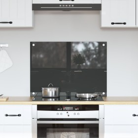 Salpicadero de Cocina Gris Oscuro 70x50x0,6 cm de Vidrio Templado von , Küchengeräte und Utensilien - Ref: Foro24-42001239, P...