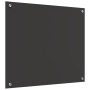 Respaldo de Cocina Gris Oscuro 70x60x0,6 cm Vidrio Templado von , Küchengeräte und Utensilien - Ref: Foro24-42001240, Preis: ...