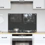 vidaxl Salpicadero de Cocina Gris Oscuro 80x50x0.6 cm de Vidrio Templado von , Küchengeräte und Utensilien - Ref: Foro24-4200...