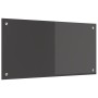 Protección de cocina Gris oscuro 80x40x0,6 cm de vidrio templado by , Kitchen tools and utensils - Ref: Foro24-42001241, Pric...