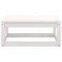 Garden stools with solid white pine wood cushions by vidaXL, Modular outdoor sofas - Ref: Foro24-805726, Price: 46,77 €, Disc...