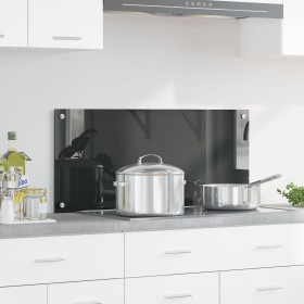 Fondo de Cocina Gris Oscuro 90x40x0,6 cm Vidrio Templado von , Küchengeräte und Utensilien - Ref: Foro24-42001244, Preis: 36,...