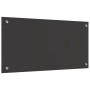 Protección de cocina Gris oscuro 80x40x0,6 cm de vidrio templado by , Kitchen tools and utensils - Ref: Foro24-42001241, Pric...