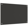 vidaxl Salpicadero de Cocina Gris Oscuro 80x50x0.6 cm de Vidrio Templado von , Küchengeräte und Utensilien - Ref: Foro24-4200...