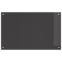 vidaxl Salpicadero de Cocina Gris Oscuro 80x50x0.6 cm de Vidrio Templado von , Küchengeräte und Utensilien - Ref: Foro24-4200...