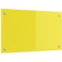 Salpicadero de cocina amarillo de vidrio templado 70x40x0.6 cm von , Küchengeräte und Utensilien - Ref: Foro24-42001250, Prei...