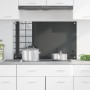 VidaXL Salpicadero de Cocina Gris Oscuro 100x60x0,6 cm Vidrio Templado von , Küchengeräte und Utensilien - Ref: Foro24-420012...