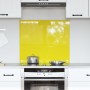 Salpicadero de cocina Amarillo 70x60x0,6 cm Vidrio templado von , Küchengeräte und Utensilien - Ref: Foro24-42001252, Preis: ...