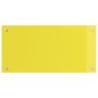 Salpicadero de Cocina Amarillo 80x40x0,6 cm de Vidrio Templado von , Küchengeräte und Utensilien - Ref: Foro24-42001253, Prei...