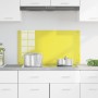 Fondo de cocina  Amarillo 90x50x0,6 cm Vidrio templado | Foro24.es | Tu tienda online para hogar, jardín y más Foro24.es