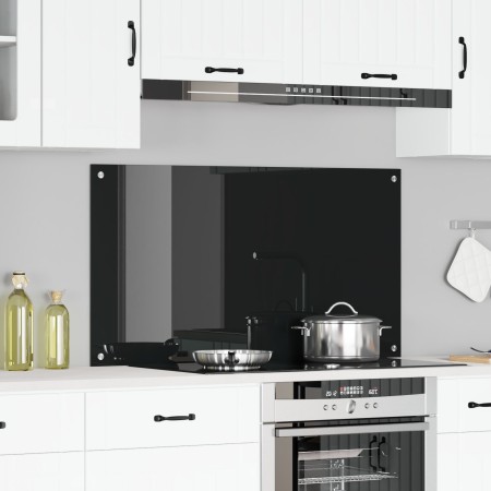 Fondo de cocina Negro 110x60x0,6 cm de vidrio templado von , Küchengeräte und Utensilien - Ref: Foro24-42001300, Preis: 50,07...