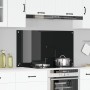 Fondo de cocina Negro 110x60x0,6 cm de vidrio templado von , Küchengeräte und Utensilien - Ref: Foro24-42001300, Preis: 50,07...