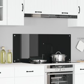 Fondo de Cocina Negro 120x50x0.6 cm de Vidrio Templado von , Küchengeräte und Utensilien - Ref: Foro24-42001302, Preis: 47,57...