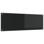 Salpicadero de Cocina Negro 120x40x0,6 cm Vidrio Templado von , Küchengeräte und Utensilien - Ref: Foro24-42001301, Preis: 40...