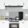Fondo de Cocina Negro 120x50x0.6 cm de Vidrio Templado von , Küchengeräte und Utensilien - Ref: Foro24-42001302, Preis: 47,57...