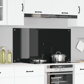 Espaldera de cocina negra 120x60x0,6 cm de vidrio templado von , Küchengeräte und Utensilien - Ref: Foro24-42001303, Preis: 5...