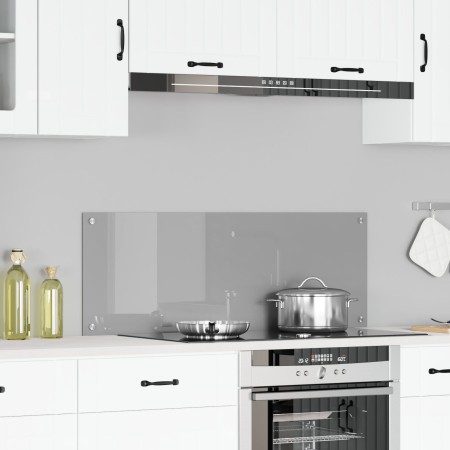 Luz de Cocina Gris Claro 110x40x0,6 cm de Vidrio Templado von , Küchengeräte und Utensilien - Ref: Foro24-42001304, Preis: 38...