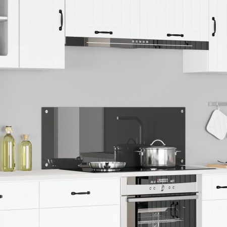 Salpicadero de cocina  Gris oscuro 110x40x0,6 cm de Cristal Templado | Foro24.es | Tu tienda online para hogar, jardín y más Foro24.es