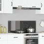 Salpicadero de cocina  Gris oscuro 110x40x0,6 cm de Cristal Templado | Foro24.es | Tu tienda online para hogar, jardín y más Foro24.es
