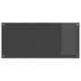 Salpicadero de Cocina Gris Oscuro 110x50x0,6 cm Vidrio Templado von , Küchengeräte und Utensilien - Ref: Foro24-42001311, Pre...