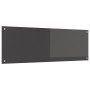 Salpicadero de Cocina Gris oscuro 120x40x0,6 cm Vidrio Templado von , Küchengeräte und Utensilien - Ref: Foro24-42001313, Pre...