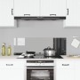 Salpicadero de Cocina Gris oscuro 120x40x0,6 cm Vidrio Templado von , Küchengeräte und Utensilien - Ref: Foro24-42001313, Pre...