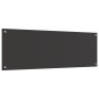 Salpicadero de Cocina Gris oscuro 120x40x0,6 cm Vidrio Templado von , Küchengeräte und Utensilien - Ref: Foro24-42001313, Pre...