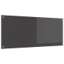 Respaldo de cocina gris oscuro 120x50x0,6 cm de cristal templado von , Küchengeräte und Utensilien - Ref: Foro24-42001314, Pr...