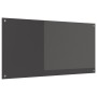 Salpicadero de cocina Gris oscuro 120x60x0,6 cm Vidrio Templado von , Küchengeräte und Utensilien - Ref: Foro24-42001315, Pre...