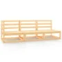 Juego de muebles de jardín 3 piezas madera maciza de pino de vidaXL, Conjuntos de jardín - Ref: Foro24-805705, Precio: 185,03...