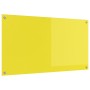 Salpicadero de cocina amarillo 110x60x0,6 cm de vidrio templado von , Küchengeräte und Utensilien - Ref: Foro24-42001318, Pre...