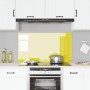 Salpicadero de cocina amarillo 110x60x0,6 cm de vidrio templado von , Küchengeräte und Utensilien - Ref: Foro24-42001318, Pre...