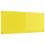 VidaXL Salpicadero de Cocina Amarillo 120x50x0,6 cm Cristal Templado von , Küchengeräte und Utensilien - Ref: Foro24-42001320...