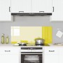 VidaXL Salpicadero de Cocina Amarillo 120x50x0,6 cm Cristal Templado von , Küchengeräte und Utensilien - Ref: Foro24-42001320...