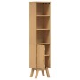 gabinete de baño  marrón 35x30x159 cm de madera maciza de pino | Foro24.es | Tu tienda online para hogar, jardín y más Foro24.es