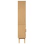 gabinete de baño  marrón 35x30x159 cm de madera maciza de pino | Foro24.es | Tu tienda online para hogar, jardín y más Foro24.es