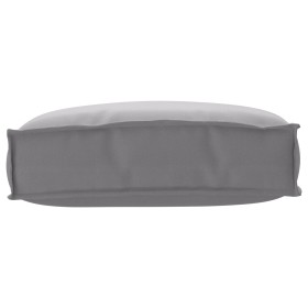 Cojín Exterior Gris Algodón Mediano Fundas Quitables de , Cojines para sillas y sofás - Ref: Foro24-42001459, Precio: 23,98 €...